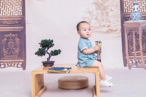 松原可爱的企鹅宝宝